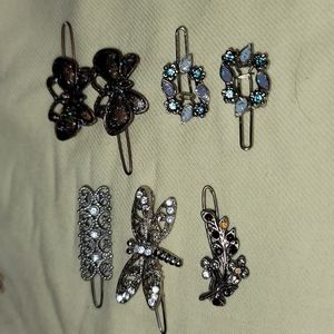 Vintage Small Barrettes